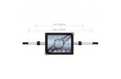China Aluminum Universal Car Headrest Mount For Apple IPad 4.5inch 10inch Width supplier