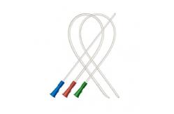 China PVC Urological Drainage 360mm Tiemann Female Nelaton Intermittent Catheter supplier