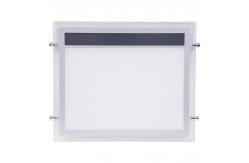 China 24V High Brightness Led Display Board Crystal A4 Light Box With Screen supplier