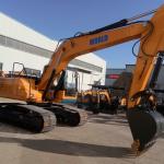 Low Noise Long Arm Mini Excavator 0.8m3 Earth Moving Equipment for sale