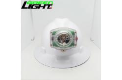 China Wireless Mining Helmet Light Miner Cap Lamp USB Rechargeable 18650 Battery IP68 supplier
