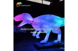 China Fiberglass Dinosaur Model With Dynamic Skeleton-To-Life Projection supplier