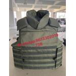 China NIJ IIIA Military Army Green Full Protection Bulletproof Jacket With Ballistic Aramid Or UHMWPE UD Fiber for sale