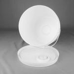 Screen Printing White Plastic Buckets 5 Gallon With Lid