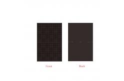 China High Efficiency Monocrystalline PV Module Half Cells Bifacial Black Solar Panel supplier
