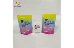 China Transparent Window Snack Bag Packaging Hologram Laser Stand Up Bags Pouch High Barrier supplier