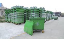 China Wholesale 1100 Litre Garbage Container Waste Bins Plastic Trash Dustbins supplier