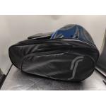 Black Polyester Racket Sports Bag With Shoe Compartment for sale