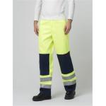 Anti Static Mens Work Pants With Reflective Stripes , EN11611 Reflective Fr Clothing