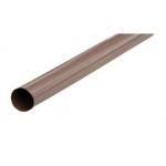 Golden Anodized Aluminium Round Tubing / Dark Bronze Anodized Aluminum Finished Tubing