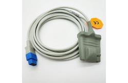 China Reusable GE Adult Soft Tip DB 9 Pin SPO2 Sensor Cable supplier