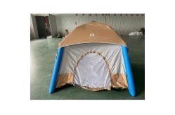 China Foldable Inflatable Camping Tent Air Frame Tent With Air Pump supplier