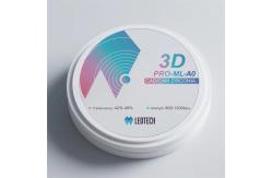 China 3D Multilayer White Zirconia 1250-1350 HV10 Hardness 1530℃ Sintering CAD/CAM supplier