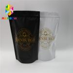 Laminated Aluminum Foil Plastic Pouches Packaging , Heat Sealed Stand Up Bags With Valve for sale
