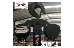 China Black Tempered 20T Load Chain Pulley Hoist Manual Operated supplier