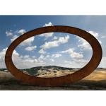 Outdoor Corten Garden Sculpture Decoration Forging And Casting Technique for sale