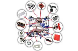China Prusa Mendel i2 RepRap HQ 3D Printer Complete Kit Universal Desktop supplier