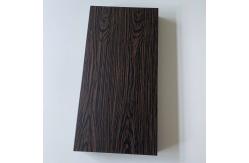 China 30mm Thickness Aluminum H Strip Ceiling With Pre Print Wooden Grain supplier