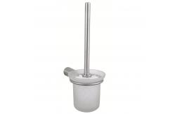 China Wall Mounted Kitchen Sink Brush Caddy Glass Bathroom Cleaning Tools supplier