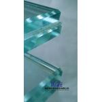 Excellent Sound Insulation 3-6mm Acoustic Laminated Glass With Notches And Customized