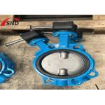 Wafer-Type Manual Butterfly Valve for Drainage HVAC Light Industry for sale