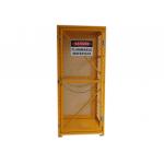 Security Fall Prevent Gas Bottle Storage Box , Lockable Gas Bottle Safety Cages