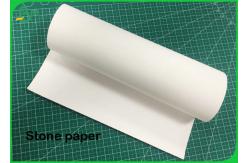 China Waterproof And Durable 100UM 120UM 140UM Stone Paper Roll For Notebook supplier