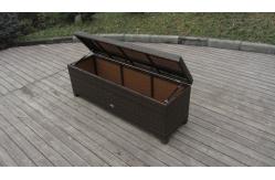 China Bedroom Rattan Storage Boxes With Powder Coated Aluminum Frame supplier