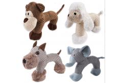 China Rubber Plush Puppies Dog Toys Safe For Aggressive Chewers supplier