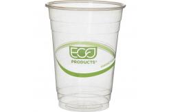 China Disposable PLA 9 Oz Compostable Cups U Shaped Custom Printed supplier