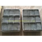 Support Grid AISI 304 Material Rectangular Mesh Pad Demister for sale