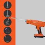 Portable Handheld Air-Cooling Hot Knife Foam Cutter With 150 And 200mm Blade for sale