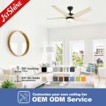 Farmhouse Ceiling Fans with Lights , Remote Control Indoor Outdoor Ceiling Fans