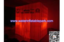 China Shinning Shooting Inflatable Photo Booth Tent  With LED Light supplier