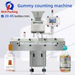 RQ-DSL-8 Automatic Counting Machine Vibrating Bottling Gummies Bear for sale