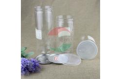 China Silk Printing Cookies Easy Open 380ml Clear Pet Jars supplier