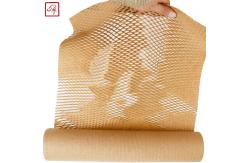 China 30CM*40M Brown Recycled Honeycomb Paper Custom Rolling Papers supplier