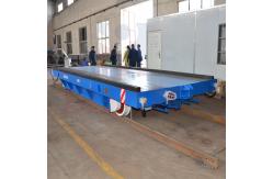 China 50 Tons Cable Reel Transport Trolley Apply For Steel Plate Handling supplier