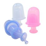 Body Vacuum Therapy Silicone Facial Cupping Set Premium Transparent for sale