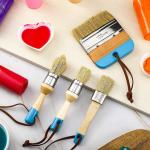 4.5in Stencil Chalk Paint Brush Set 3Pcs for sale