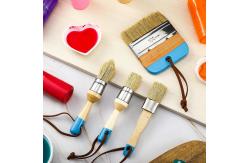China 4.5in Stencil Chalk Paint Brush Set 3Pcs supplier