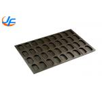 RK Bakeware China Foodservice Aluminumized Oval Muffin Baking Pan Square Muffin Baking Tray for sale