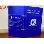 Impact Resistant 3mm Foldable Corrugated Plastic Box for sale
