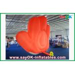 DIA 5 Meters Inflatable Palm Led Lights For Advertising Promotion
