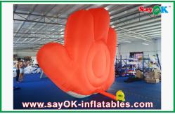 China DIA 5 Meters Inflatable Palm Led Lights For Advertising Promotion supplier
