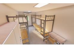 China Electricity Pre Wired Expandable Container House with Lighting And Circuit Distributor supplier