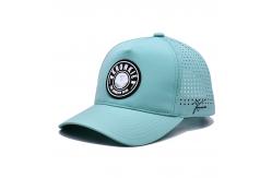 China Flat Brim Embroidered Baseball Caps With 100% Polyester Sweatband Custom Size supplier