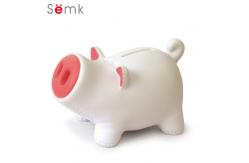 China Custom Pink Piggy Bank Non Phthalate PVC Vinyl Material ISO BSCI Approved supplier