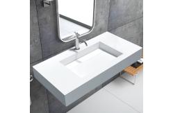 China Shower Room Wall Hung Basin / Sanitary Ware Small Wall Mounted Sink supplier