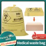 Yellow HDPE Plastic Medical Biohazard Autoclave Bags for sale